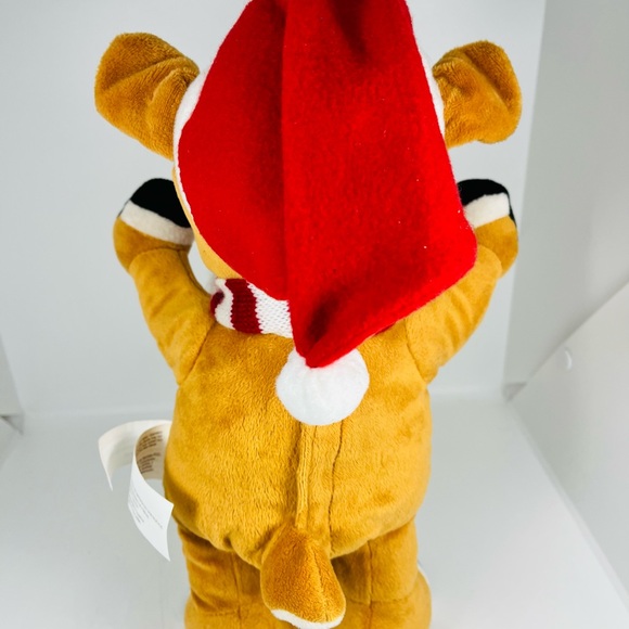 Gemmy Rudolph The Red Nosed Reindeer Animated Musical Plush - Picture 3 of 9
